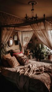 Read more about the article Moody Boho Bedrooms: Creating Your Dark and Dreamy Sanctuary<div class="last-updated" style="font-size:14px; font-weight:bold; color:#444; background:#f5f5f5; padding:10px; border-radius:5px; margin-top:10px; margin-bottom:20px;">
                 Last updated: July 12, 2025 at 8:15 am by nameyourteams@gmail.com
            </div>