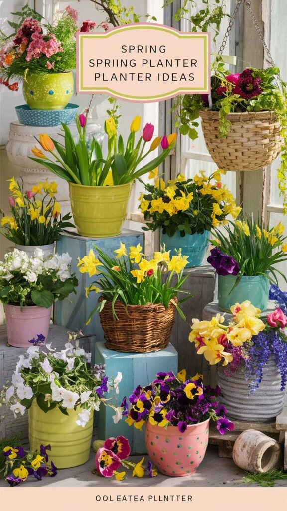 🌸 Spring Planter Ideas for 2025: Breathe New Life into Your Outdoor Space