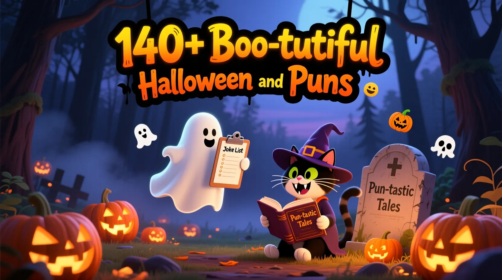 You are currently viewing 140+ Boo-tiful Halloween Jokes and Puns for a Fang-tastic Laugh 🎃👻<div class="last-updated" style="font-size:14px; font-weight:bold; color:#444; background:#f5f5f5; padding:10px; border-radius:5px; margin-top:10px; margin-bottom:20px;">
                 Last updated: October 25, 2025 at 5:34 am by nameyourteams@gmail.com
            </div>