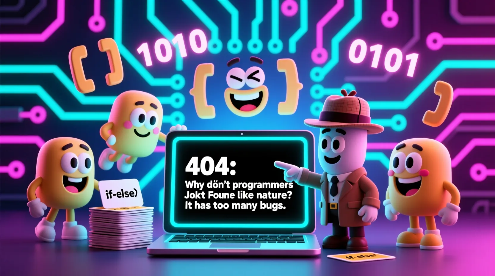 You are currently viewing Coding Puns and Jokes: A Programmer’s Guide to Laughter 🤓💻<div class="last-updated" style="font-size:14px; font-weight:bold; color:#444; background:#f5f5f5; padding:10px; border-radius:5px; margin-top:10px; margin-bottom:20px;">
                 Last updated: October 28, 2025 at 6:07 am by nameyourteams@gmail.com
            </div>