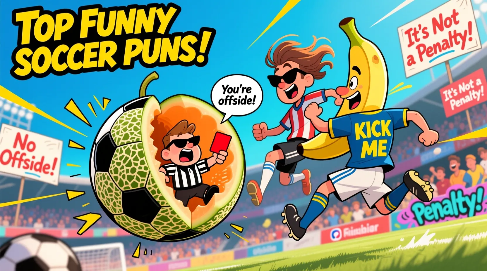 You are currently viewing ⚽ Top Funny Soccer Puns That Will Make You Laugh Out Loud!<div class="last-updated" style="font-size:14px; font-weight:bold; color:#444; background:#f5f5f5; padding:10px; border-radius:5px; margin-top:10px; margin-bottom:20px;">
                 Last updated: October 25, 2025 at 5:22 am by nameyourteams@gmail.com
            </div>