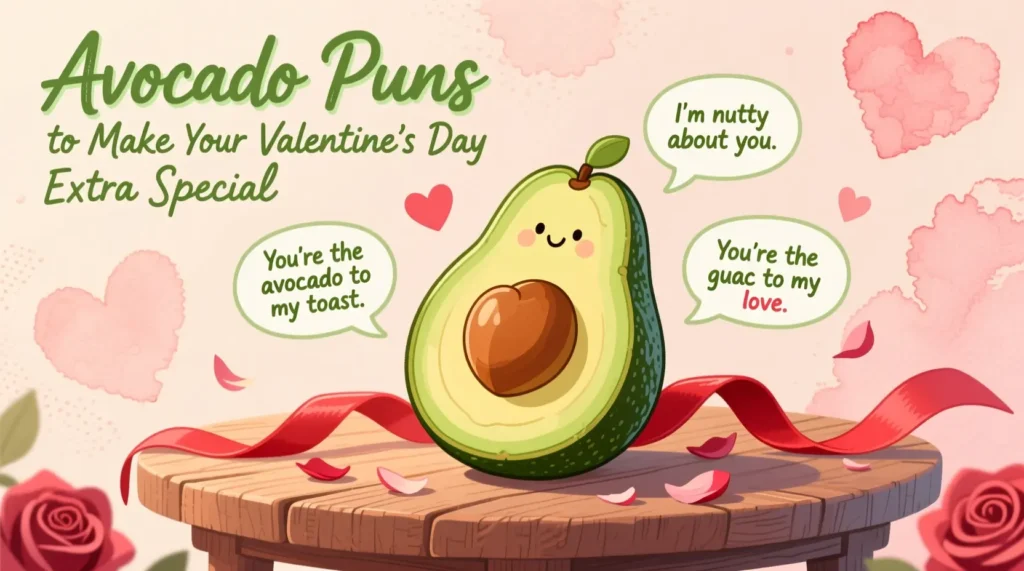 🥑 Avocado Puns to Make Your Valentine’s Day Extra Special 💚