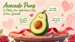 Read more about the article 🥑 Avocado Puns to Make Your Valentine’s Day Extra Special 💚<div class="last-updated" style="font-size:14px; font-weight:bold; color:#444; background:#f5f5f5; padding:10px; border-radius:5px; margin-top:10px; margin-bottom:20px;">
                 Last updated: December 24, 2025 at 7:44 am by nameyourteams@gmail.com
            </div>