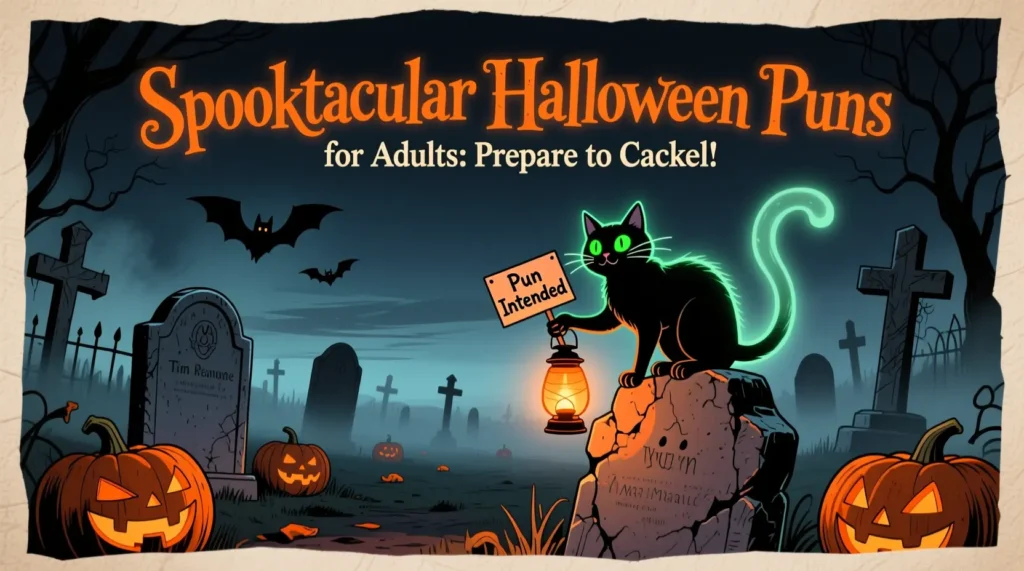 👻 Creepy, Kooky & Funny: Halloween Puns Adults Will Love