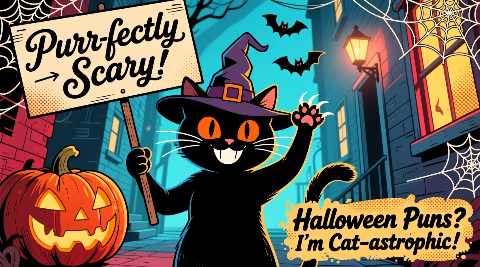 You are currently viewing 🎃 Spooktacular Halloween Cat Puns to Make You Purr! 🐱<div class="last-updated" style="font-size:14px; font-weight:bold; color:#444; background:#f5f5f5; padding:10px; border-radius:5px; margin-top:10px; margin-bottom:20px;">
                 Last updated: February 8, 2026 at 8:52 am by nameyourteams@gmail.com
            </div>