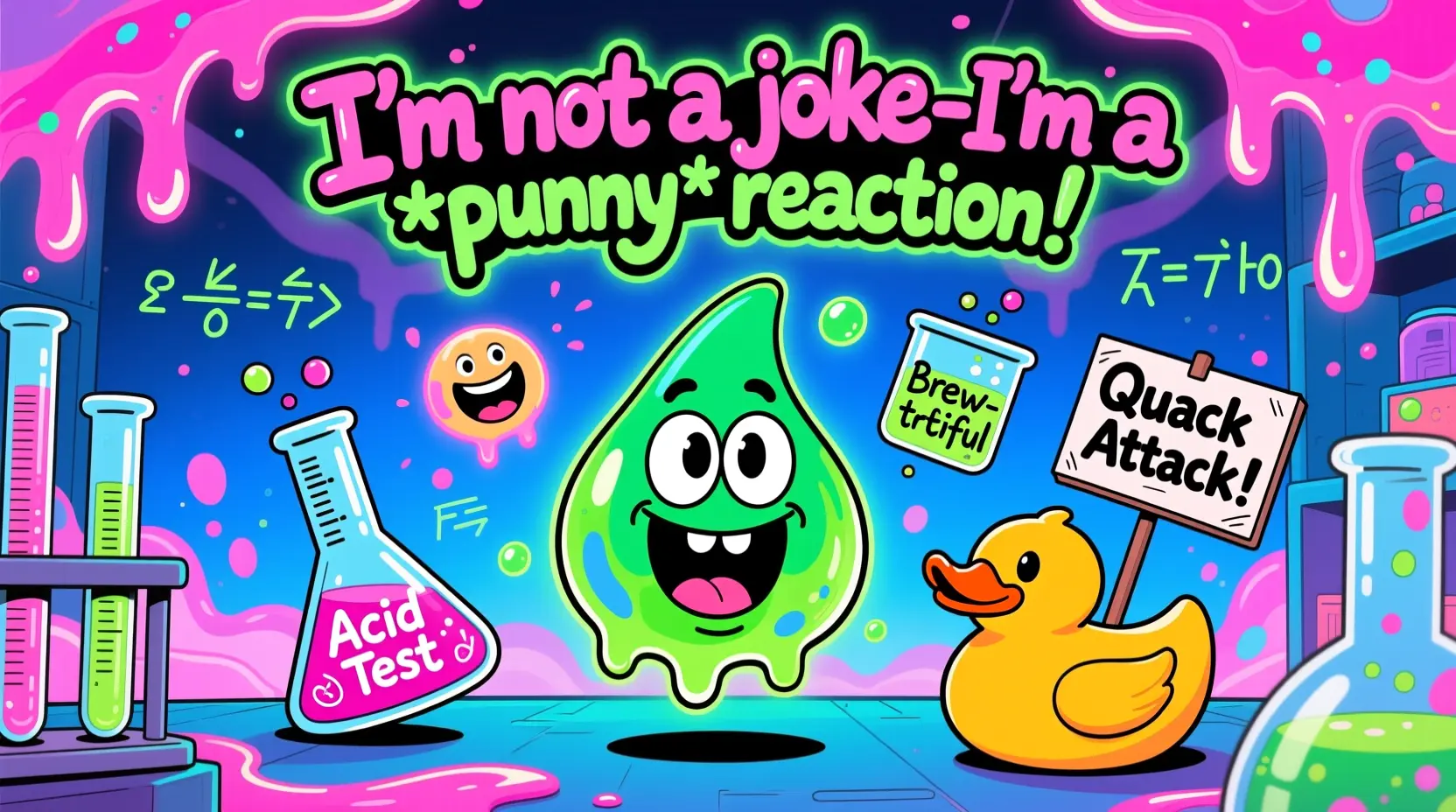 Read more about the article Hilarious Acid Puns to Brighten Your Tuesday! 😂