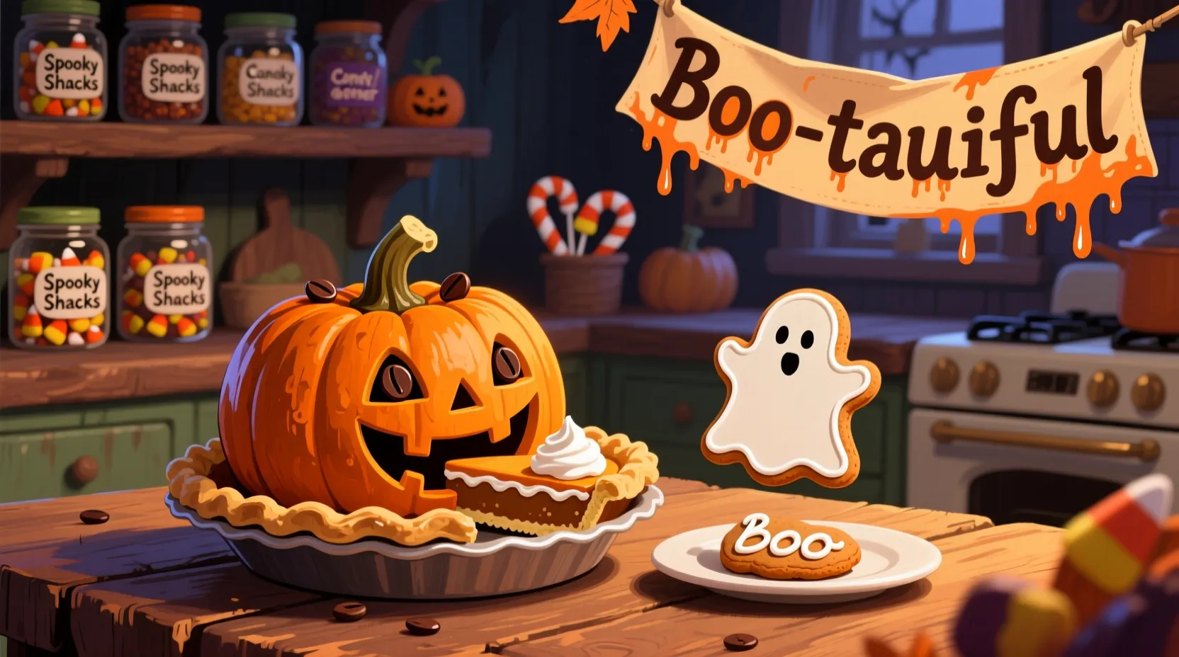 You are currently viewing 🎃 120 Boo-tiful Halloween Food Puns: Add Humor to Your Halloween Menu 👻