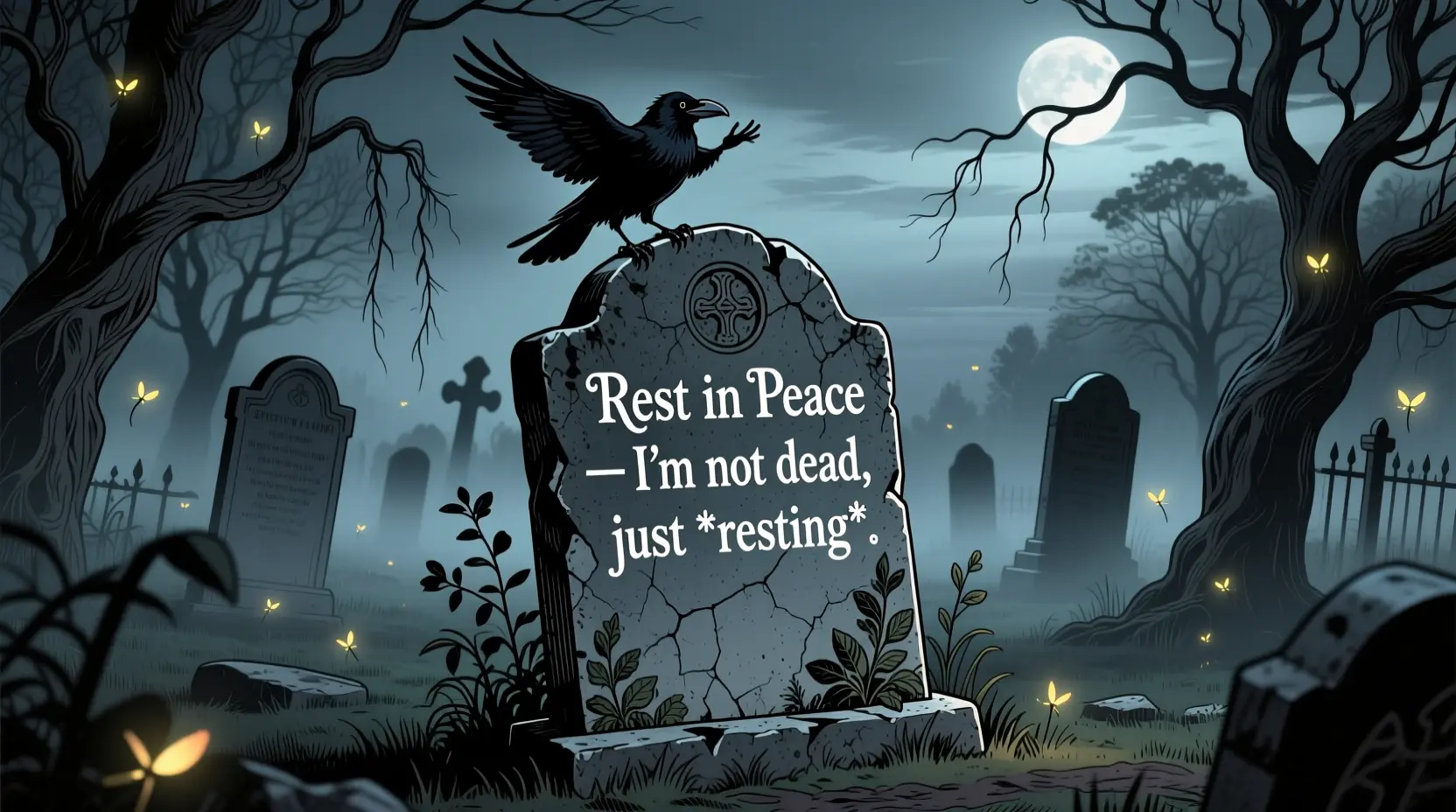 Read more about the article Spook-tacular Graveyard Puns to Raise Your Halloween Spirits 💀🎃