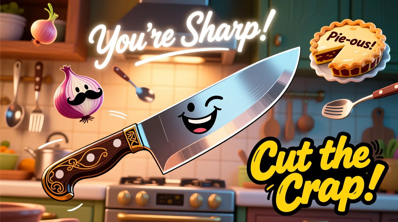 You are currently viewing Sharp Humor Alert: Knife Puns That Will Stab You with Laughter 🔪😆<div class="last-updated" style="font-size:14px; font-weight:bold; color:#444; background:#f5f5f5; padding:10px; border-radius:5px; margin-top:10px; margin-bottom:20px;">
                 Last updated: December 11, 2025 at 7:24 am by nameyourteams@gmail.com
            </div>