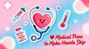 Read more about the article 💖 Medical Puns Valentine’s Day to Make Hearts Skip For 2026<div class="last-updated" style="font-size:14px; font-weight:bold; color:#444; background:#f5f5f5; padding:10px; border-radius:5px; margin-top:10px; margin-bottom:20px;">
                 Last updated: November 30, 2025 at 8:15 am by nameyourteams@gmail.com
            </div>