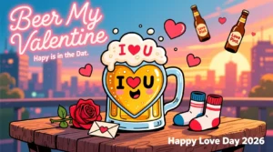 Read more about the article Beer My Valentine: Punny Ideas for a Happy Love Day For 2026🍺💘<div class="last-updated" style="font-size:14px; font-weight:bold; color:#444; background:#f5f5f5; padding:10px; border-radius:5px; margin-top:10px; margin-bottom:20px;">
                 Last updated: November 27, 2025 at 7:12 am by nameyourteams@gmail.com
            </div>