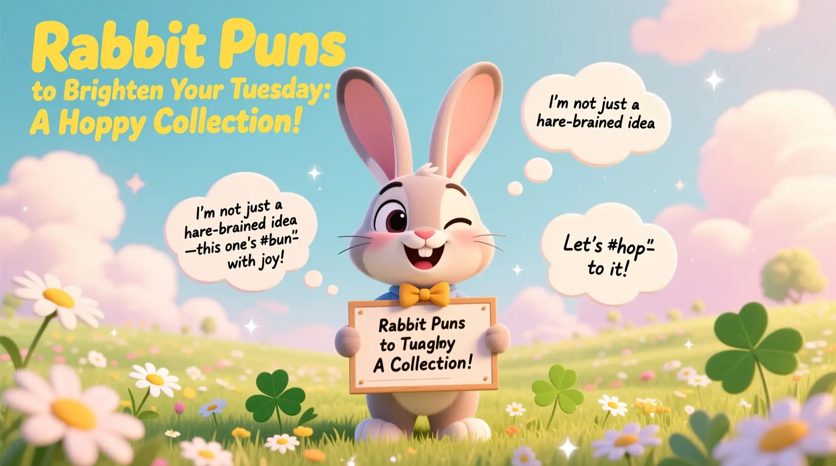 You are currently viewing 🐇 Rabbit Puns to Brighten Your Tuesday: A Hoppy Collection!<div class="last-updated" style="font-size:14px; font-weight:bold; color:#444; background:#f5f5f5; padding:10px; border-radius:5px; margin-top:10px; margin-bottom:20px;">
                 Last updated: December 11, 2025 at 7:24 am by nameyourteams@gmail.com
            </div>